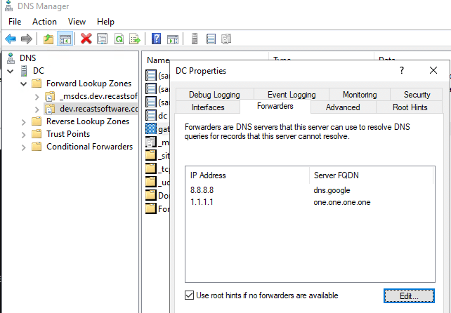 DNS Manager