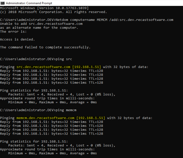 Administrator Command Prompt