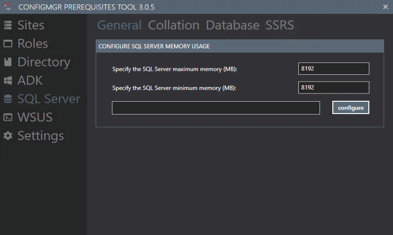 ConfigMgr Prerequisite Tools 