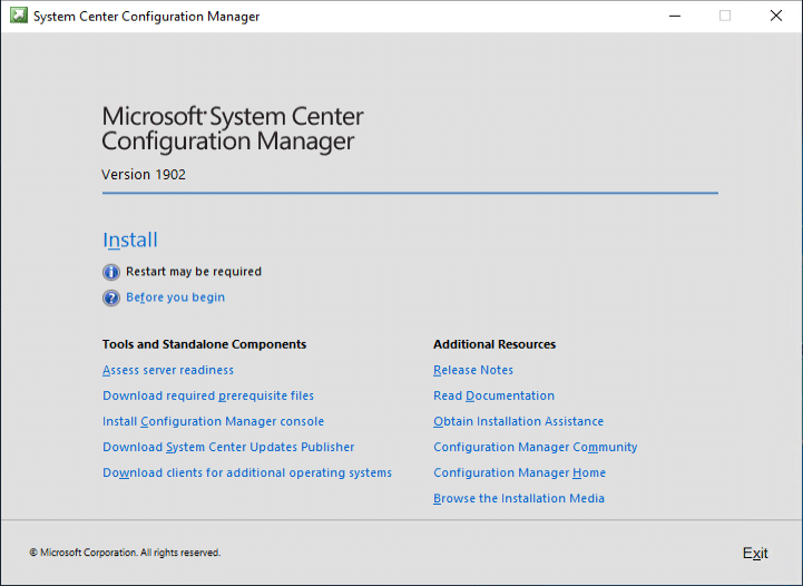 Microsoft SCCM System Center Configuration Manager