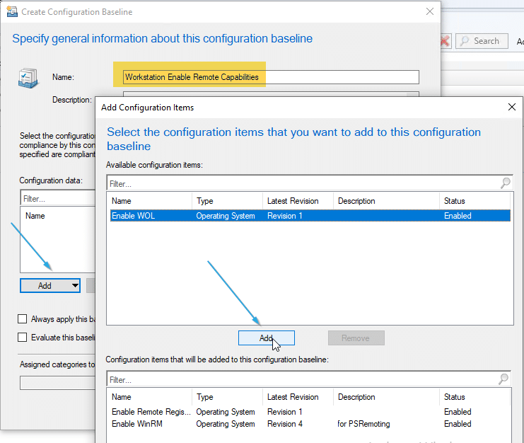 Workstation Enable Remote Capabiltiies