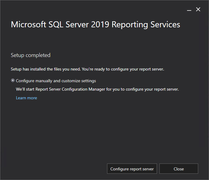 Microsoft SQL Server Reporting Services