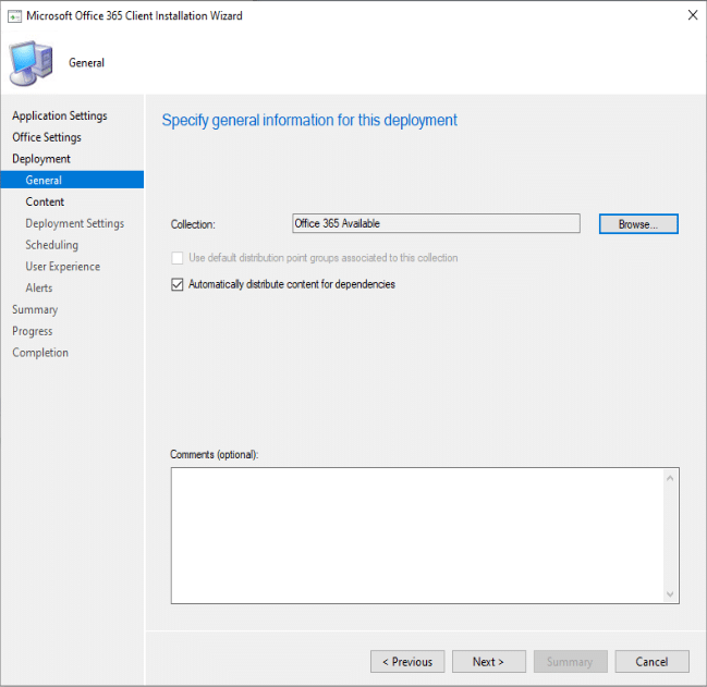 Microsoft Office 365 Client Installation Wizard