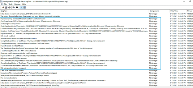 CMTrace Logging Run PowerShell Script