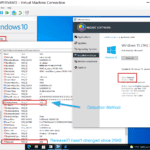 Windows 10 21H2 Installed on VM