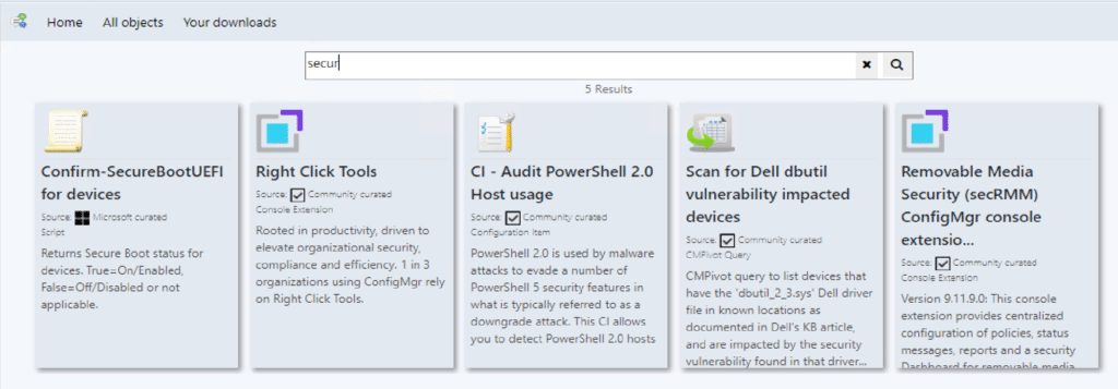 Community Hub - Downloads