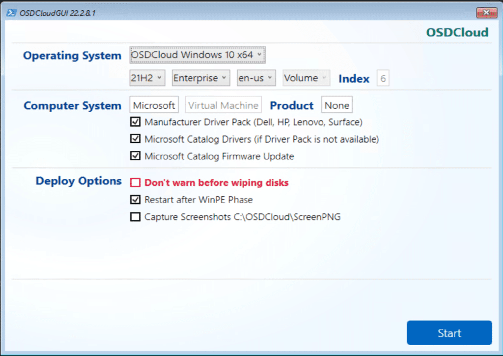 Community Tools - OSDCloud