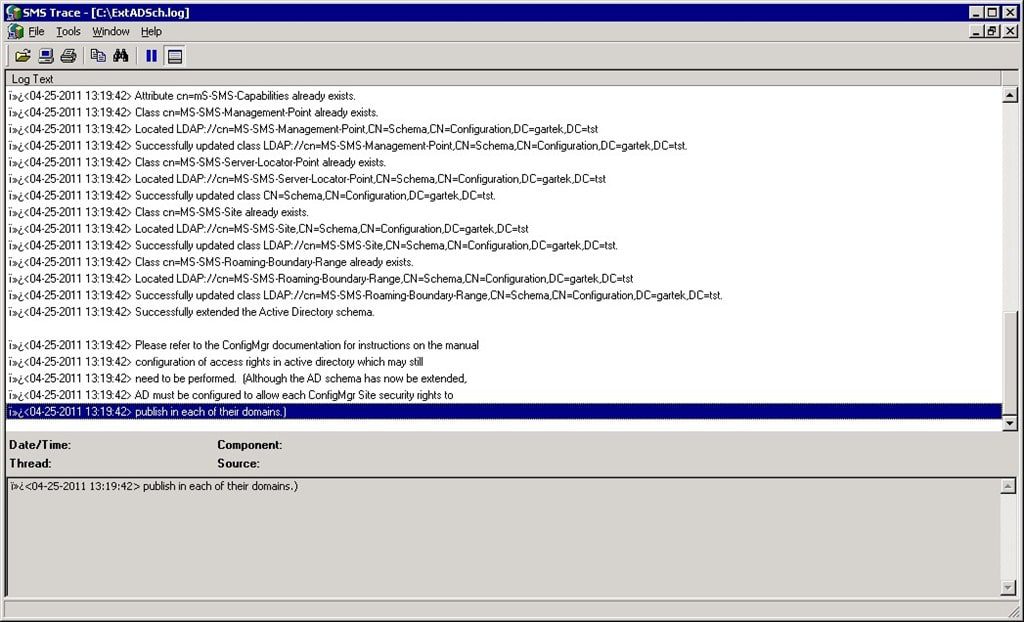 A Simple Way to Extend the AD Schema for SCCM-Successful A Simple Way to Extend the AD Schema for SCCM-Successful