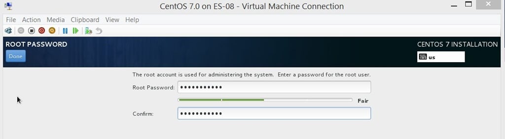 How to Install a CentOS 7 Linux Virtual Machine-Set Root Password How to Install a CentOS 7 Linux Virtual Machine-Set Root Password