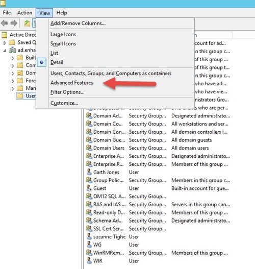 How to Manually Create a System Management Container for ConfigMgr-Advanced Features