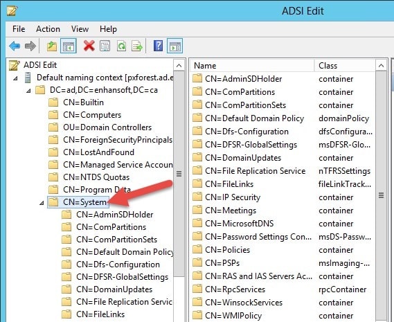 How to Manually Create a System Management Container for ConfigMgr-System Container