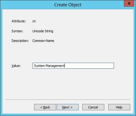 Cómo crear manualmente un contenedor de gestión del sistema para la gestión del sistema ConfigMgr