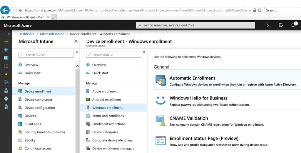 Moving DNS Servers - Device Enrollment - Windows Enrollment Moving DNS Servers - Device Enrollment - Windows Enrollment