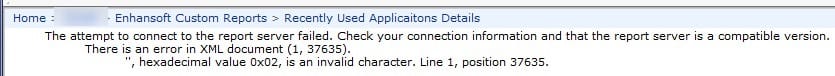 Non-Printable Characters in SCCM