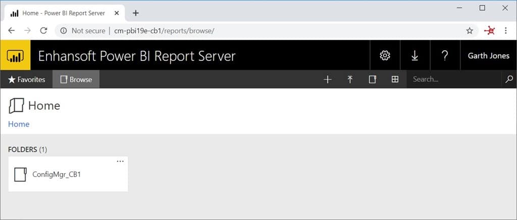 Power BI Report Server som en ConfigMgr Reporting Services Point - Enhansoft Power BI Report Server