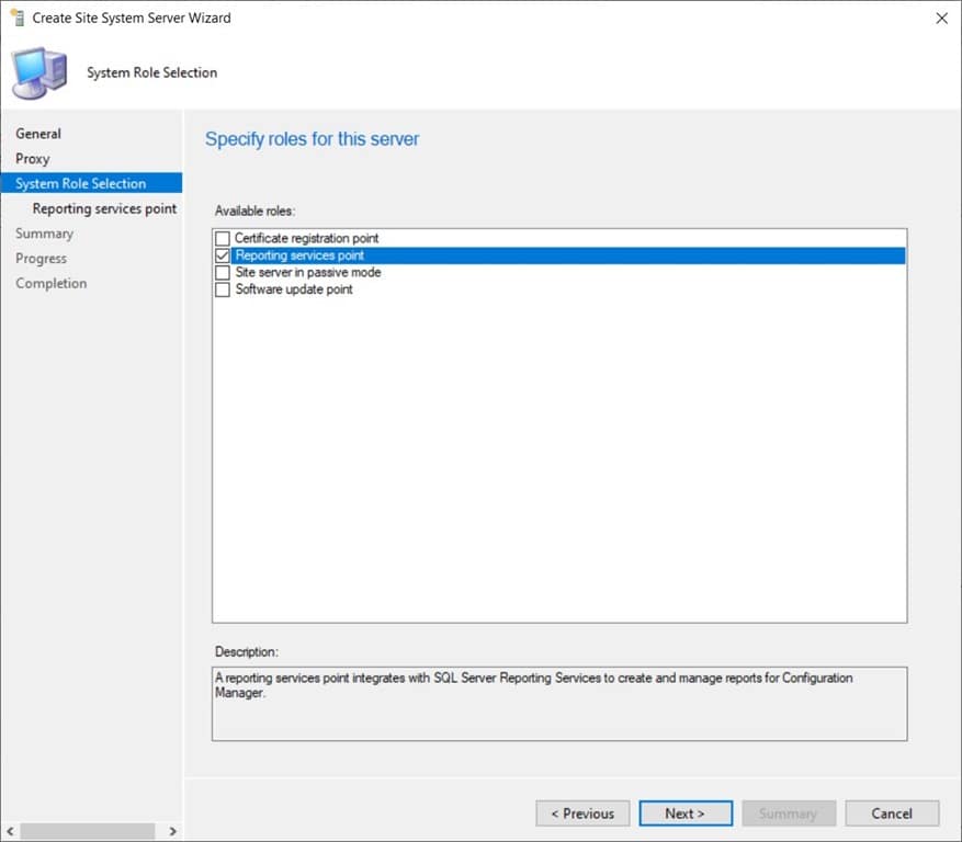 Power BI Report Server as a ConfigMgr Reporting Services Point - Reporting Services Point