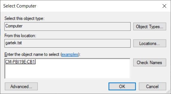Power BI Report Server as a ConfigMgr Reporting Services Point - Server Name