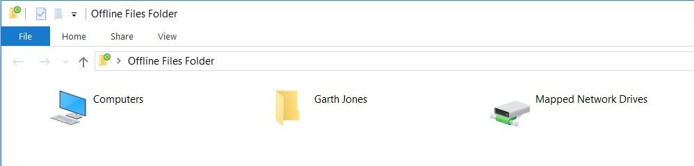 Windows 10 Offline Files - Delete Cached Copies - Offline Files Folder