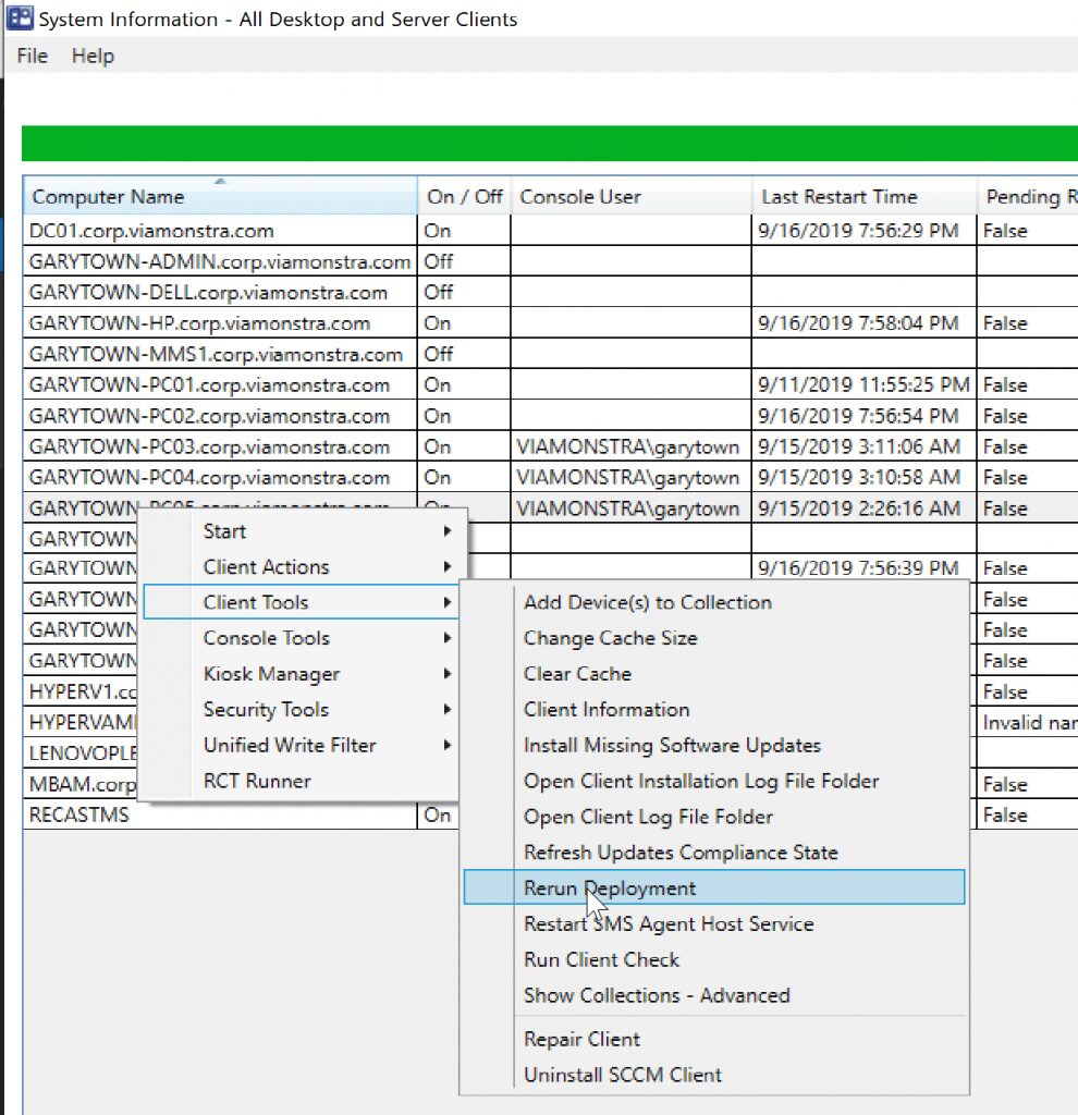 System Information tool