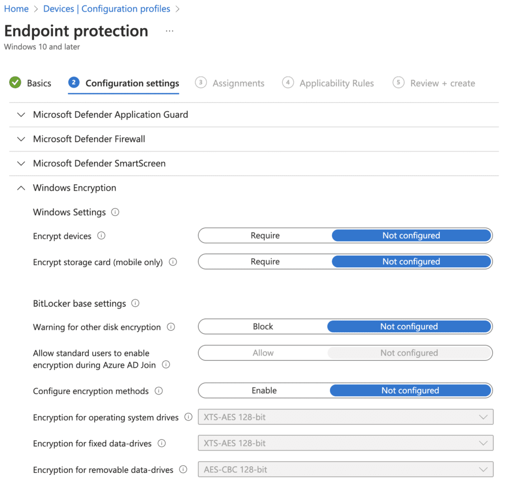 How to Configure BitLocker with Intune 