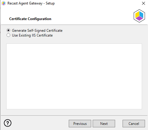 How to Configure the Recast Agent Gateway - certificate configuration