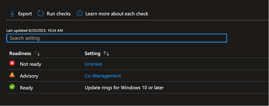 Windows Patching via Intune - Readiness Check