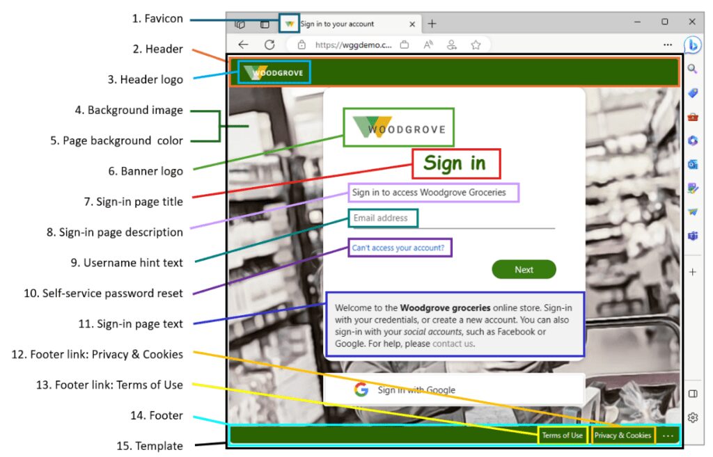 Windows Autopilot with Microsoft Intune - Entra ID customize branding details