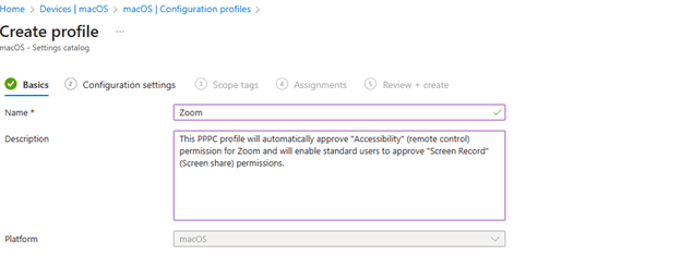 PPPC Profiles within Intune for MacOS - name