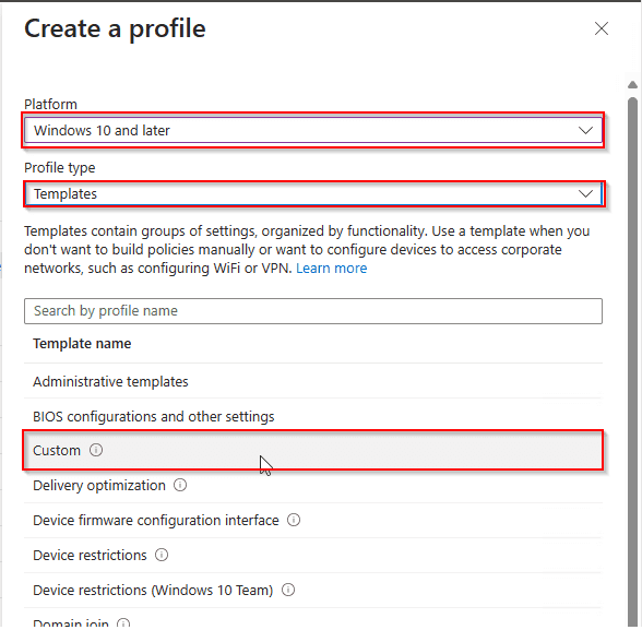 Remove Personal Teams Chat from Windows 11 Devices - template - custom