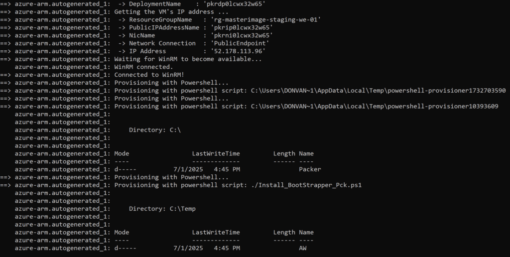 Packer command 2
