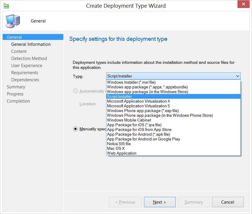 CMTrace-Script Installer Application Model - CMTrace-Script Installer