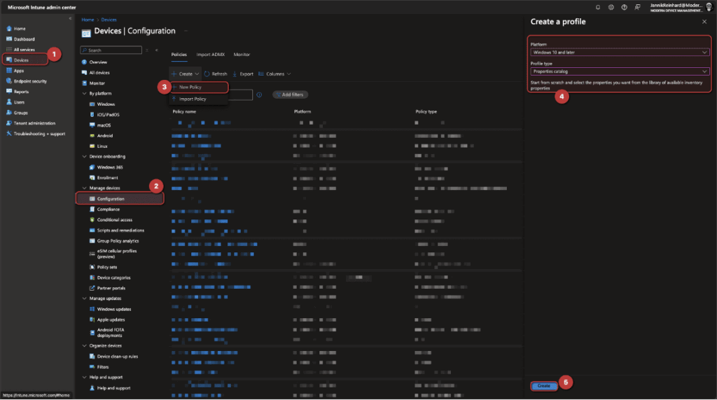 Intune’s New Properties Catalog