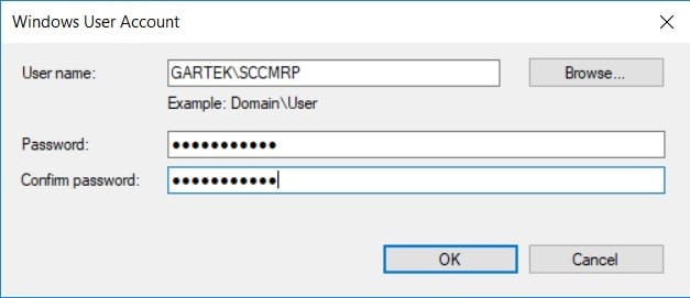 SCCM Reporting Services Point - Password SCCM Reporting Services Point - Password