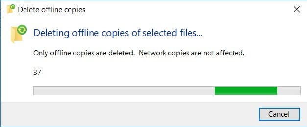 Windows 10 Offline Files - Delete Cached Copies - Deleting Offline Copies Windows 10 Offline Files - Delete Cached Copies - Deleting Offline Copies