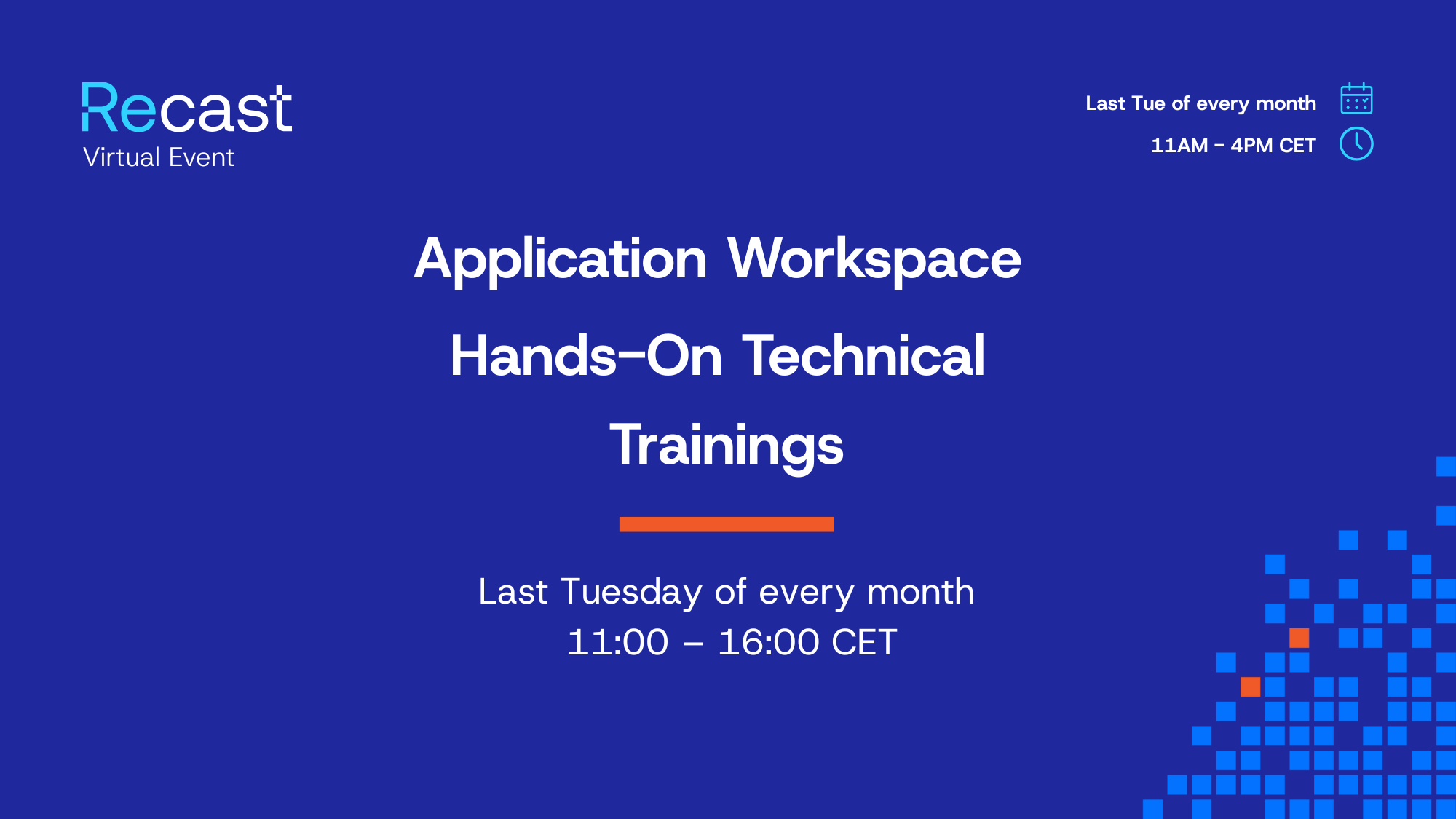 Application Workspace Technical Hands-On Training