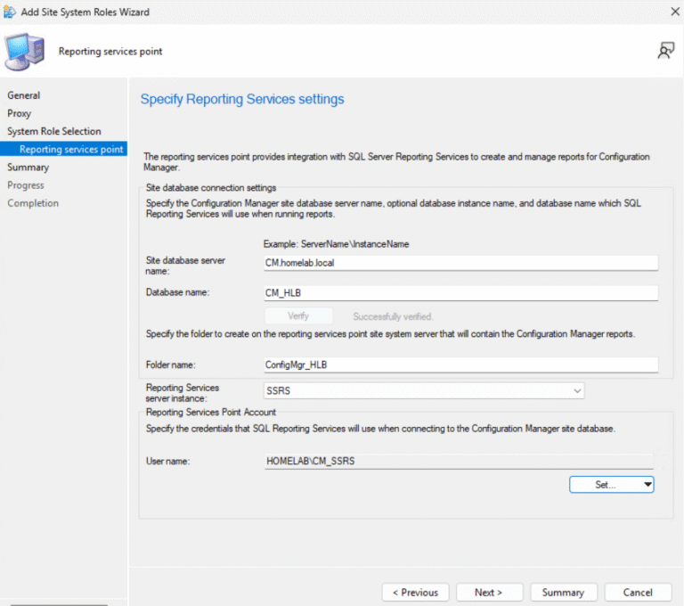 Installing SQL Server Reporting Services | Recast