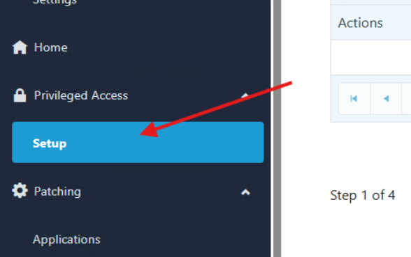 Privileged Access - Setup