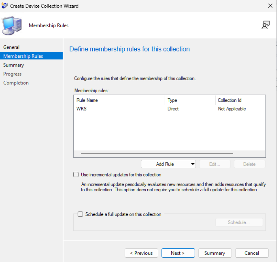 Cloud Attach - Collection Membership Rules