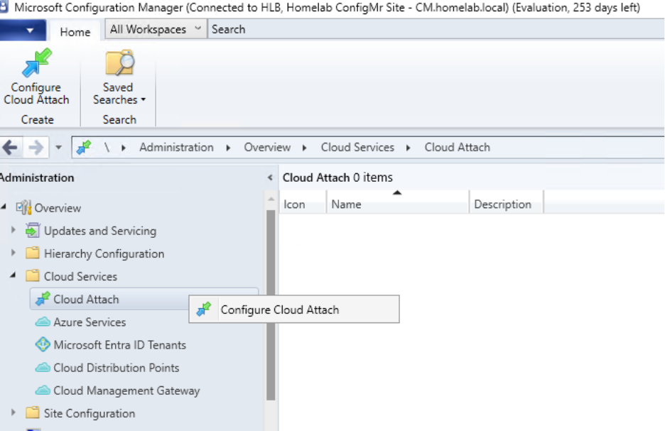 Cloud Attach - Configure Cloud Attach