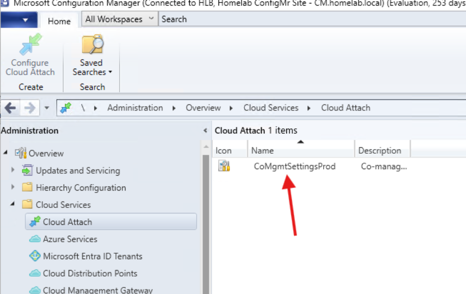 Cloud Attach - Cloud Attach Settings